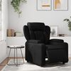 vidaXL Fauteuil inclinable &eacute;lectrique Noir Similicuir