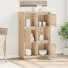 vidaXL Buffet haut 74x35x117 cm Bois massif de pin
