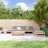vidaXL Salon de jardin 5 pcs bois massif douglas