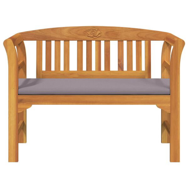 vidaXL Banc rose Naturel 114 x 46 x 82,5 cm Bois d'Acacia Massif