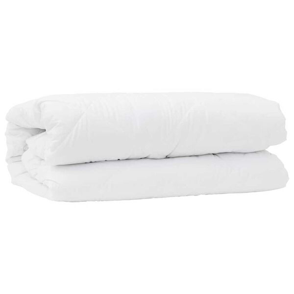 vidaXL Couettes & Duvets Blanc 155 x 200 cm Polyester