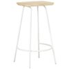 vidaXL Tabourets de bar lot de 2 bois de manguier massif