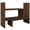 vidaXL Organisateur de bureau ch&ecirc;ne marron 38,5x17x39 cm