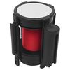 vidaXL Barri&egrave;re &agrave; bande r&eacute;tractable 200 cm Rouge