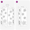 vidaXL Lumi&egrave;re de chemin LED solaire 2 pcs Rouill&eacute; Galvanis&eacute;