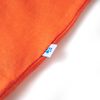 T-shirt pour enfants orange fonc&eacute; 140