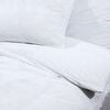 vidaXL Ensemble de housse de couette Blanc 135x200 cm Microfibre