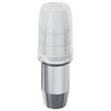 vidaXL Panneau de rayon 12 pcs Argent&eacute; 7 x 16 mm Fer
