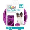 Outward Hound Mini mangeoire lente pour chiens Slo Bowl Violet