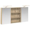 vidaXL Ensemble de Meubles de Salle de Bain 3 pc 100 x 10,5 x 50 cm