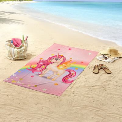Good Morning Serviette de plage LITTLE 75x150 cm Multicolore