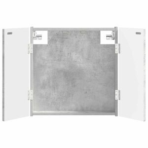 vidaXL Cabinet pour cible DELFT Gris b&eacute;ton 52,5 x 10,5 x 53,5 cm