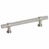 vidaXL Poign&eacute;es d'armoire 10 pcs argent&eacute; 96 mm acier inoxydable