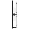 vidaXL Paroi de douche pliable Verre ESG demi-d&eacute;poli 70x190 cm