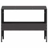 vidaXL Trough d'alimentation pour le b&eacute;tail Noir 79 x 35 x 62 cm