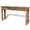 vidaXL Table console avec 3 tiroirs Bois recycl&eacute;