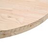 vidaXL Dessus de table rond &Oslash;40x3 cm bois de pin massif