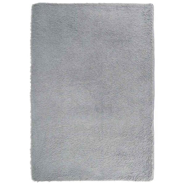 vidaXL Tapis shaggy &agrave; poils longs NAVARRA gris clair 200x290 cm