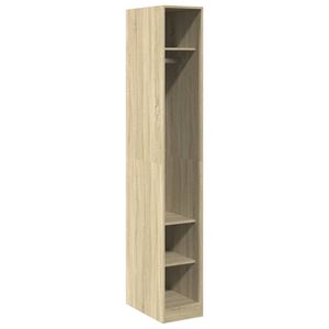 vidaXL Garde-robe ch&ecirc;ne sonoma 30x50x200 cm bois d'ing&eacute;nierie