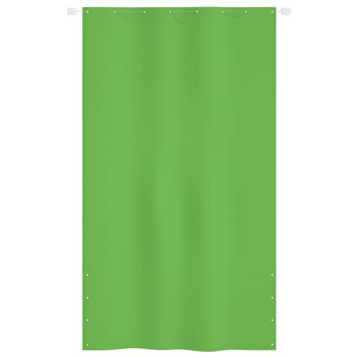 vidaXL Écran de balcon Vert clair 140x240 cm Tissu Oxford