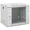 vidaXL Coffret de r&eacute;seau mural 9U 19" IP20 53x40x45 cm
