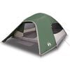 vidaXL Tente de camping &agrave; d&ocirc;me 4 personnes vert imperm&eacute;able