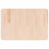 vidaXL Comptoir de salle de bain 60x40x2,5 cm Bois massif non trait&eacute;