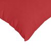 vidaXL Coussins de canap&eacute; 2 pcs Rouge 45 x 45 cm tissu