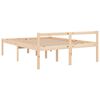 vidaXL Lit pour personne &acirc;g&eacute;e sans matelas 160x200 cm bois pin massif