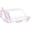 vidaXL &Eacute;tag&egrave;re &agrave; magazines avec &eacute;tag&egrave;re Ch&ecirc;ne fum&eacute; 65 x 53 x 28,5 cm