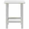 vidaXL Table d'appoint Adirondack Blanc 38 x 38 x 46 cm HDPE