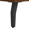 vidaXL Table basse Ch&ecirc;ne marron 50x50x40 cm Bois d'ing&eacute;nierie
