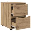 vidaXL Armoire de rangement Ch&ecirc;ne artisanal 40 x 48 x 57 cm