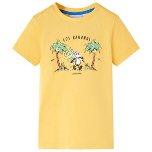 T-shirt pour enfants ocre clair 92