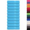 vidaXL Serviettes de douche FROGN 10pcs turquoise 70x140cm 360 g/m&sup2;
