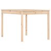 vidaXL Table de jardin 121x82,5x76 cm bois massif de pin
