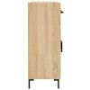 vidaXL Buffet ch&ecirc;ne sonoma 69,5x34x90 cm bois d'ing&eacute;nierie