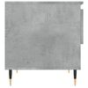 vidaXL Tables basses 2 pcs gris b&eacute;ton 50x46x50 cm bois d'ing&eacute;nierie