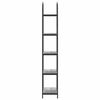 vidaXL &Eacute;tag&egrave;re Gris Sonoma 60 x 30 x 183 cm Bois d'ing&eacute;nierie