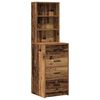 vidaXL Table de Toilette Marron 78.5 x 41 x 135 cm Bois d'ing&eacute;nierie
