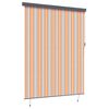 vidaXL Store enrouleur Jaune et Bleu 200 x 250 cm Tissu et Aluminium