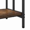 vidaXL Porte-v&ecirc;tements Ch&ecirc;ne fum&eacute; 90 x 30 x 100,5 cm Bois d'ing&eacute;nierie