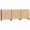 vidaXL Buffet 3 pcs Bois ancien 70 x 41 x 75 cm Bois d'ing&eacute;nierie