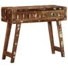 vidaXL Table console 90x32x75 cm bois massif de r&eacute;cup&eacute;ration