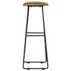 vidaXL Chaises de bar lot de 2 teck recycl&eacute;