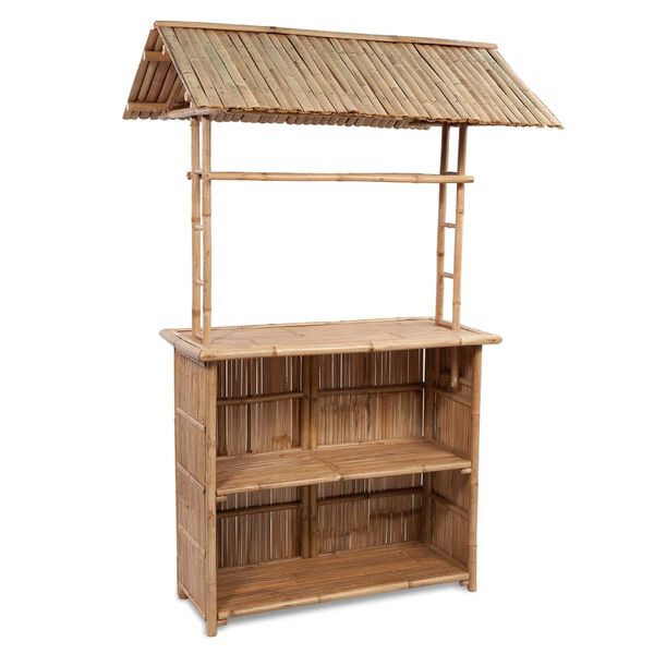 vidaXL Mobilier de bar 3 pcs Bambou