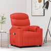 vidaXL Fauteuil de massage Rouge Similicuir