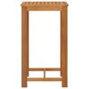 vidaXL Ensemble de bar de jardin avec coussins 3 pcs Gris