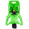 vidaXL Traîneau avec siège et volant Vert 102,5x40x23 cm Polypropylène