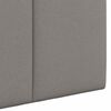 vidaXL T&ecirc;te de lit suspendue Montage mural Taupe 170 x 55 x 5 cm tissu